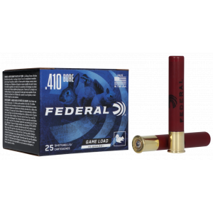 Game-Shok High Brass #6 2-1/2" 410 Gauge Shotgun Ammo - 25 Round Box