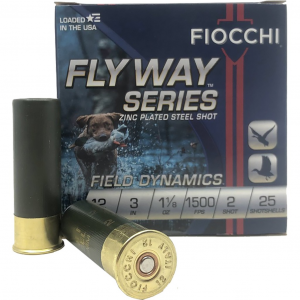 Flyway #2 3" 12 Gauge Shotgun Ammo - 25 Round Box