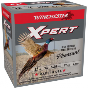 Xpert Pheasant #4 3" 12 Gauge Shotgun Ammo - 25 Round Box