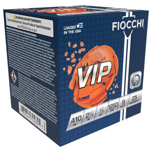 Exacta Target VIP #9 2-1/2" 410 Gauge Shotgun Ammo - 25 Round Box
