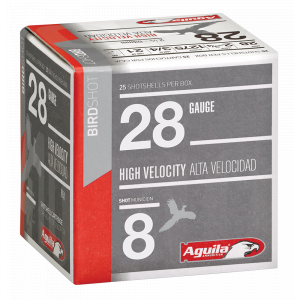 Target Load Competition #8 2-3/4" 3/4 oz 1275 fps 28 Gauge Shotgun Ammo - 25 Round Box