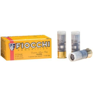 Exacta Aero Low Recoil Lead Rifled Slug 12 Gauge Shotgun Ammo - 10 Round Box