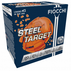 Steel Target #7 2-3/4" 20 Gauge Shotgun Ammo - 25 Round Box