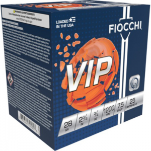 VIP #7.5 2-3/4" 28 Gauge Shotgun Ammo - 25 Round Box
