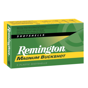 Express #4 Buck 3" 12 Gauge Shotgun Ammo - 5 Round Box