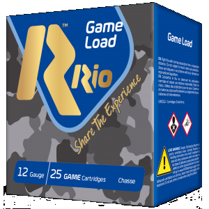 Game Load #8 2-3/4" 12 Gauge Shotgun Ammo - 25 Round Box