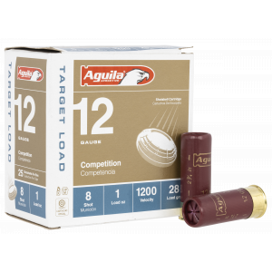 Target Load Competition #8 2-3/4" 1 oz 1200 fps 12 Gauge Shotgun Ammo - 25 Round Box