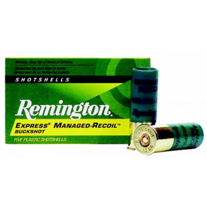 Managed Recoil 00 Buck 2-3/4" 12 Gauge Shotgun Ammo - 5 Round Box