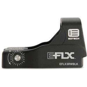 EFLX Mini Reflex 1x 3 MOA Red Dot Sight - Black