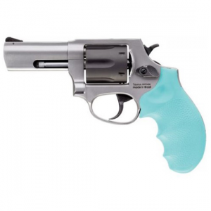 856 Defender 3" 6 Round 38 Special+P Revolver - Stainless/Cyan