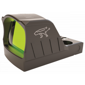 Mecanik M01 1x 22x15.8mm Red Dot Sight - Black Anodized - 3 MOA Dot