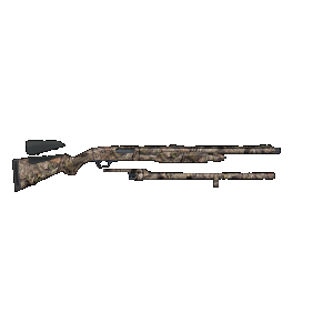 835 Turkey/Deer Combo 24"/24" 5 Round 12 Gauge Pump Action Shotgun - Mossy Oak Break Up Country