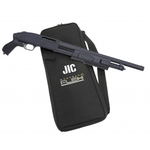 JIC Flex 18.5" 5 Round 12 Gauge Pump Action Shotgun - Black