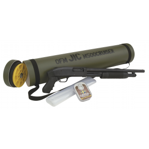 JIC 18.5" 5 Round 12 Gauge Pump Action Shotgun - Black