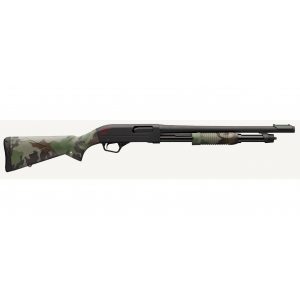 SXP Hybrid Defender 18" 5 Round 12 Gauge Pump Action Shotgun - Woodland
