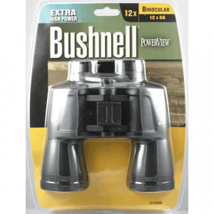 PowerView 12x 50mm Binocular - Black - Clamshell Packaging