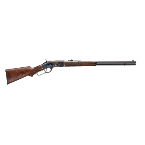 1873 Deluxe Sporting 24" 12 Round 45 Colt Lever Action Rifle - Color Case Hardened