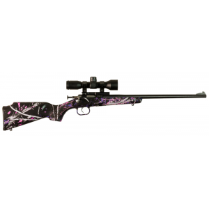 Crickett 16.125" 22 Long Rifle Single Shot Rifle - Muddy Girl