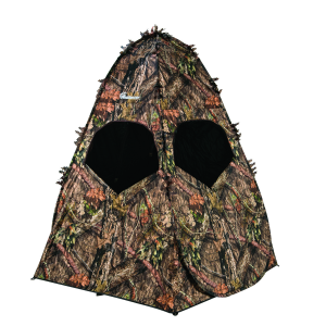 Outhouse Spring Steel 60 Inch Ground Blind - Mossy Oak Break-Up Country