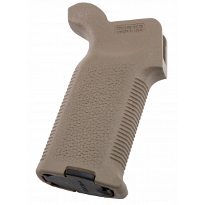 MOE-K2 Aggressive Textured Gun Grip for AR-15/AR-10/M16 - Flat Dark Earth