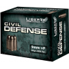 Civil Defense Hollow Point 9mm+P Handgun Ammo - 20 Round Box