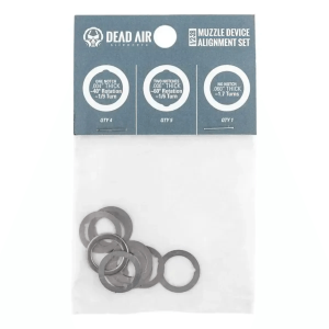 Dead Air Silencers 1/2" x 28 Muzzle Device Shim Kit