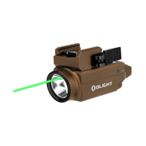 Olight Baldr S 800 Lumens LED Light With Green Dot - Desert Tan - Black Rifle Depot