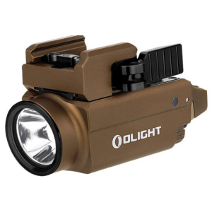 Olight Baldr S Bl 800 Lumens LED Light With Green Dot - Desert Tan - Black Rifle Depot