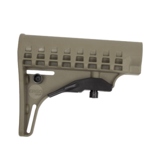 Ergo MSR Adjustable Stock - FDE - Black Rifle Depot