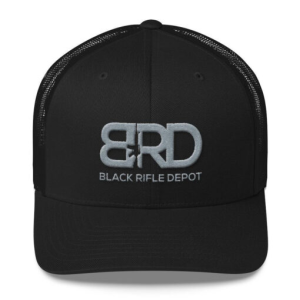 BRD Trucker Cap - Black - Black Rifle Depot