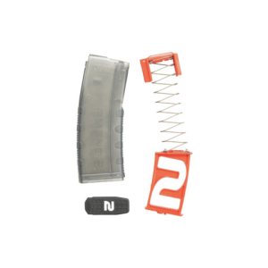 Amend2 AR-15/M4/M16 5.56x45mm NATO/.223 Remington Mod-C Translucent Smoke 10/30 10-Round Magazine - Restricted State Compliant - Black Rifle Depot