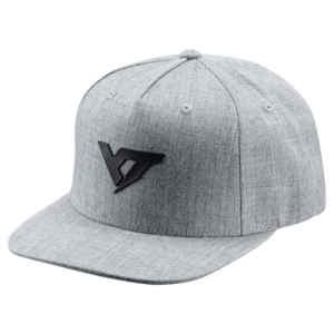 Yt | Core Logo Cap Unisex In Medium Grey Melange | Polyester