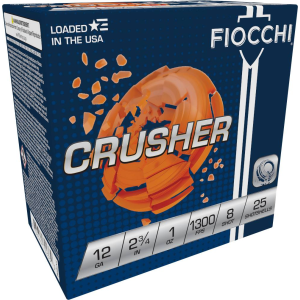 Crusher, 12 Gauge, 8 Shot, 2-3/4 in, 1 oz, 1300 fps