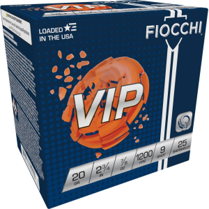 VIP, 20 Gauge, 9 Shot, 2-3/4 in, 7/8 oz, 1200 fps
