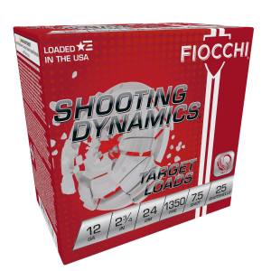 Shooting Dynamics, 12 Gauge, 7.5 Shot, 2-3/4 in, 24 grams, 1350 fps