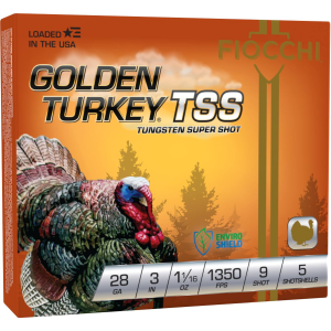 Golden Turkey TSS, 28 Gauge, 9 Shot, 3 in, 1 oz, 1350 fps