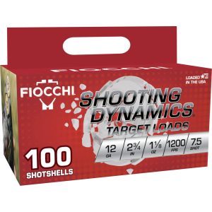 Shooting Dynamics, 12 Gauge, 7.5 Shot, 2-3/4 in, 1 1/8 oz, 1200 fps