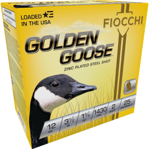 Golden Goose, 12 Gauge, 2 Shot, 3-1/2 in, 1 5/8 oz, 1430 fps
