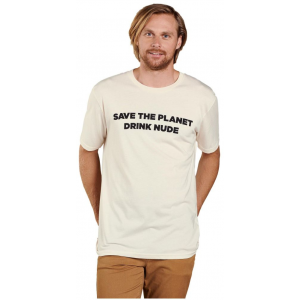 Toad&Co Save The Planet Drink Nude Short Sleeve Tee - Men's