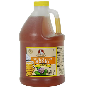 Clover Honey - 100% Natural, Grade A -  Chef's Quality