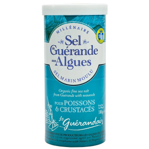 Fine Sea Salt from Guerande with Seaweeds -  Le Guerandais