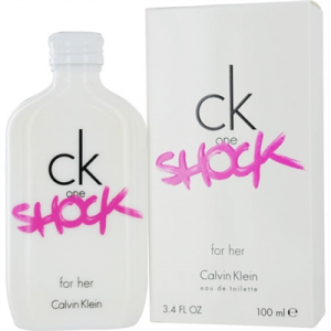 CK One Shock by Calvin Klein for Women 3.4oz Eau De Toilette Spray -  wf-ckoneshock34s