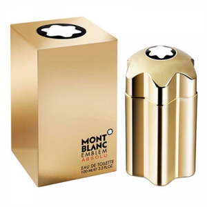 Emblem Absolu by Mont Blanc for Men 3.3oz Eau De Toilette Spray -  mf-mbembabs34s