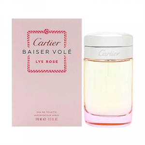 Baiser Vole Lys Rose by Cartier for Women 3.3oz Eau De Toilette Spray -  wf-baiserrose34s