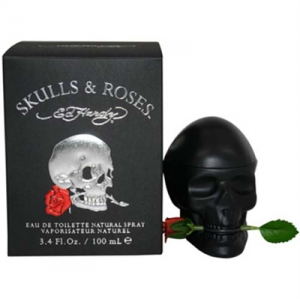 Ed Hardy Skull & Rose by Christian Audigier for Men 3.4oz Eau De Toilette Spray -  mf-edskull34s