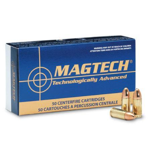 MagTech Handgun Ammunition .25 ACP 50 gr FMJ 760 fps 50/box