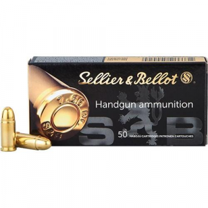 Sellier & Bellot Pistol & Revolver Ammo 9mm Luger 115 gr FMJ  50/box