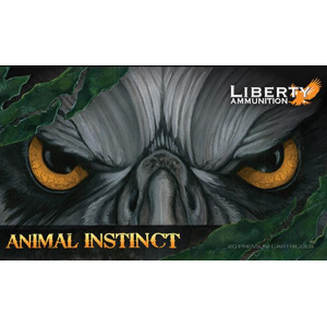 Liberty Animal Instinct Rifle Ammunition .300 AAC Blackout 100 gr SCHP 20/ct