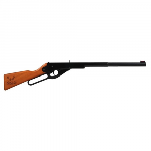 Daisy Buck BB Compact/Short LOP Lever Action Air Rifle .177 Cal Wood Stock - Blue