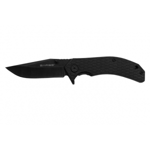 Sarge Knives Shadow - Stonewashed Swift Assist Folding Knife
